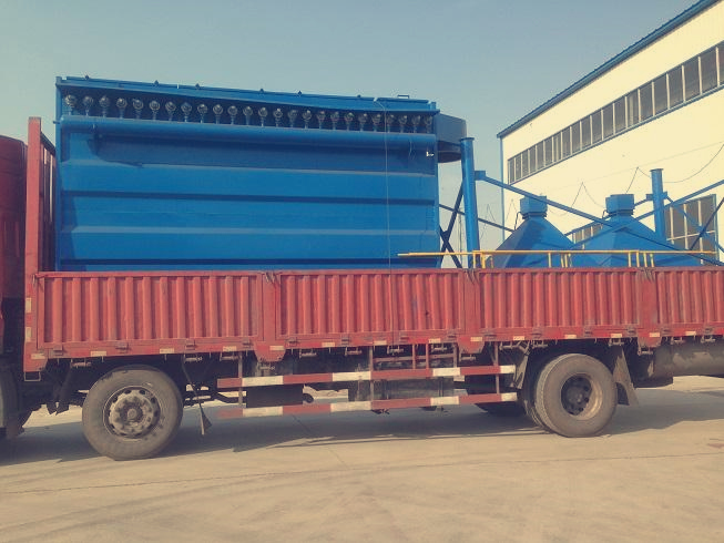 布袋式除塵器發貨啦，德佳環保