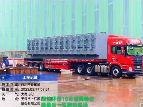 西北區(qū)沖砂車間濾筒除塵器案例